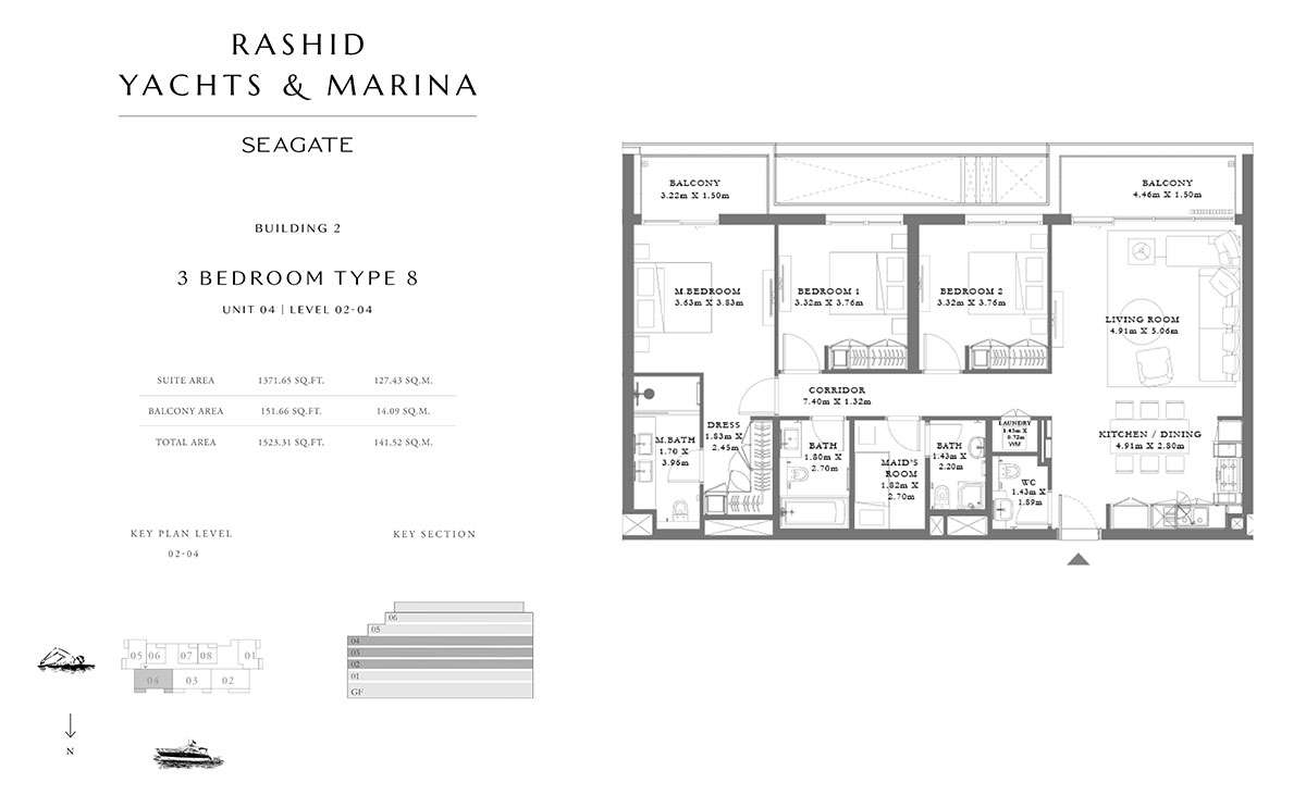 Type 8, Unit 04, Level 02-04 Building 2